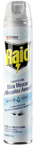 Raid MosquitoRaid Matabichos 400ml Mayfly RAID® MATA MOSCAS Y MOSQUITOS AEROSOL