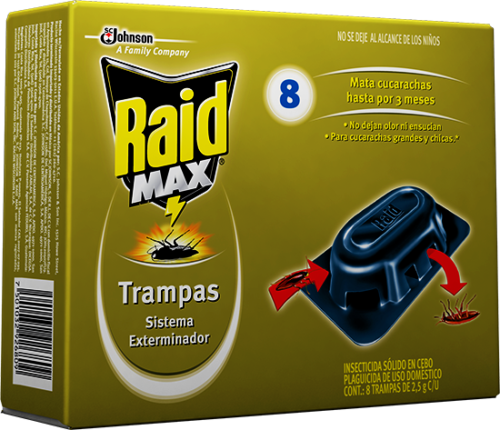 Raid® Max® Trampas Sistema
